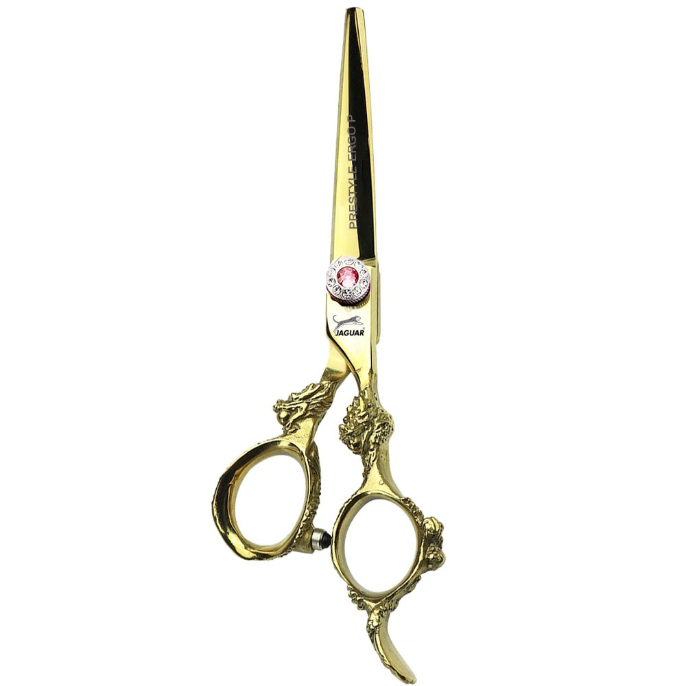 Foarfeca Profesionla Tuns Jaguar 6 Inch-15.5cm Cutting Limited Edition Prestyle Ergo P Gold Dragon
