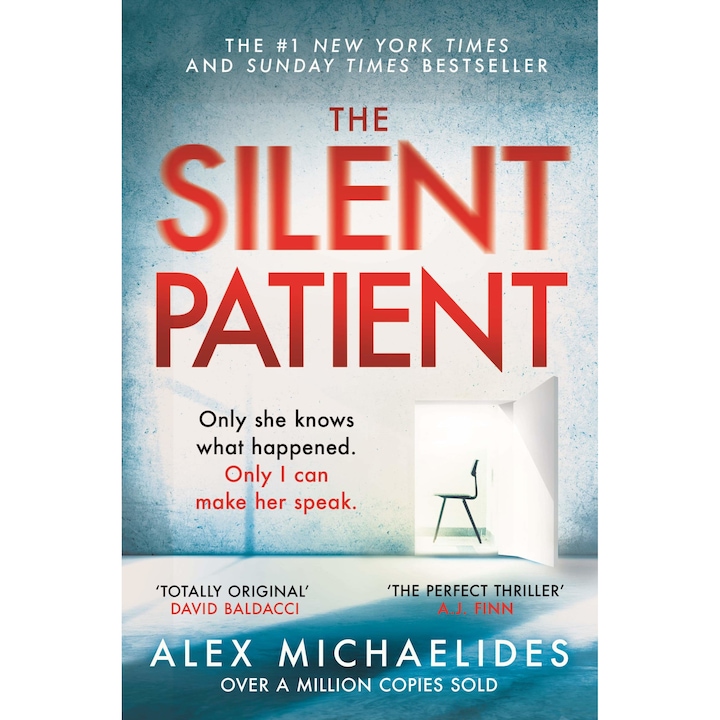 The Silent Patient - Alex Michaelides, editia 2019