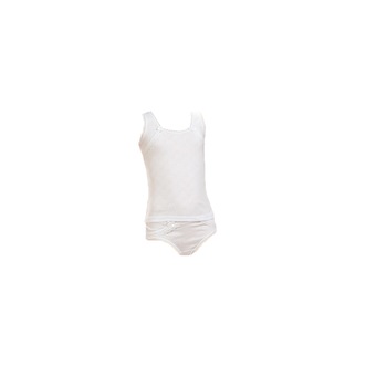 Set maieu si chilot pentru fetite Sevim 4425, Alb, 128 Set maieu si chilot pentru fetite Sevim 4425, Alb, 128