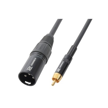 Cablu XLR tata - RCA tata 3m Power Dynamics Cablu XLR tata - RCA tata 3m Power Dynamics