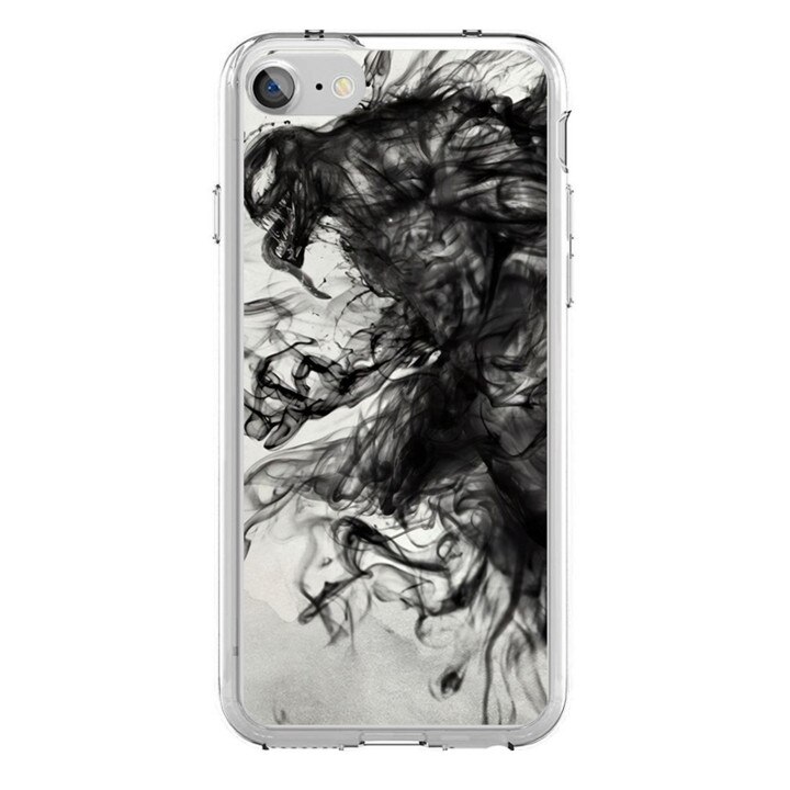Husa silicon neagra iPhone 7 Venom Spirit