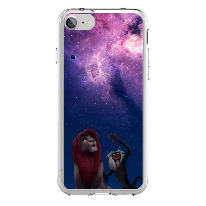 Husa silicon mov iPhone 8 Lion King