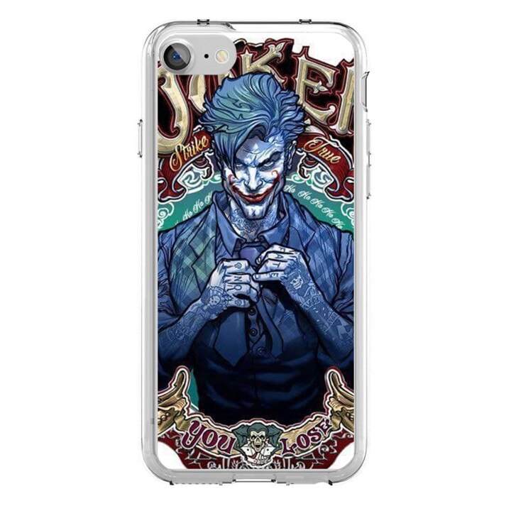 Husa silicon albastra iPhone 7 Joker