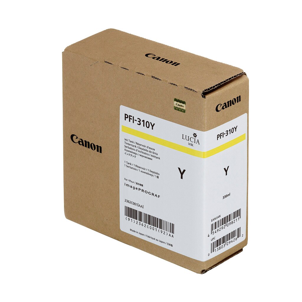 Cartus cerneala PFI-310Y galben Canon 330ml
