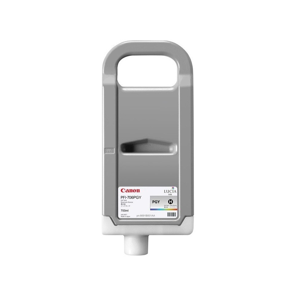 Cartus cerneala PFI-706PGY gri foto Canon 700ml