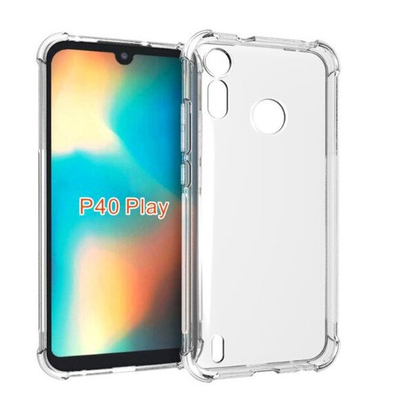 Husa Tpu Protectie Silicon Antisoc Motorola Moto E6 Plus,Transparent
