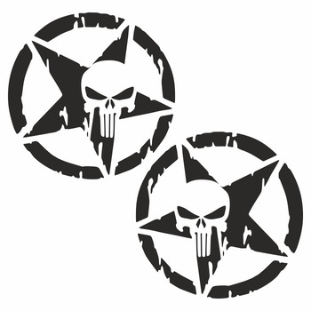 Set doua Stickere, decorative, tuning, star, stea cu cap de schelet, automobile sport, dimensiune sticker 10 x 10 cm, negru Set doua Stickere, decorative, tuning, star, stea cu cap de schelet, automobile sport, dimensiune sticker 10 x 10 cm, negru