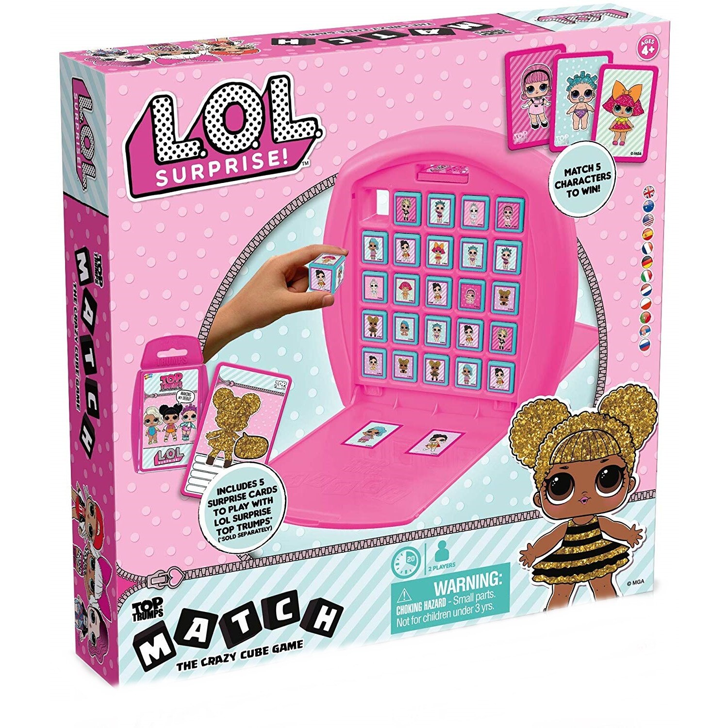Joc de societate Top Trumps Match, LOL Surprise