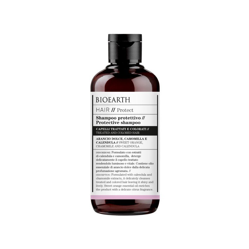 Sampon bio protector par tratat chimic, 250ml ,Bioearth