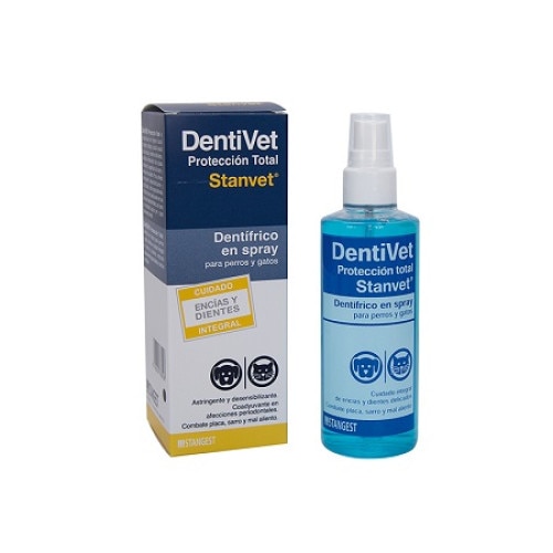 Spray de gura pentru caini si pisici Stangest DentiVet Total Protection, 125 ml