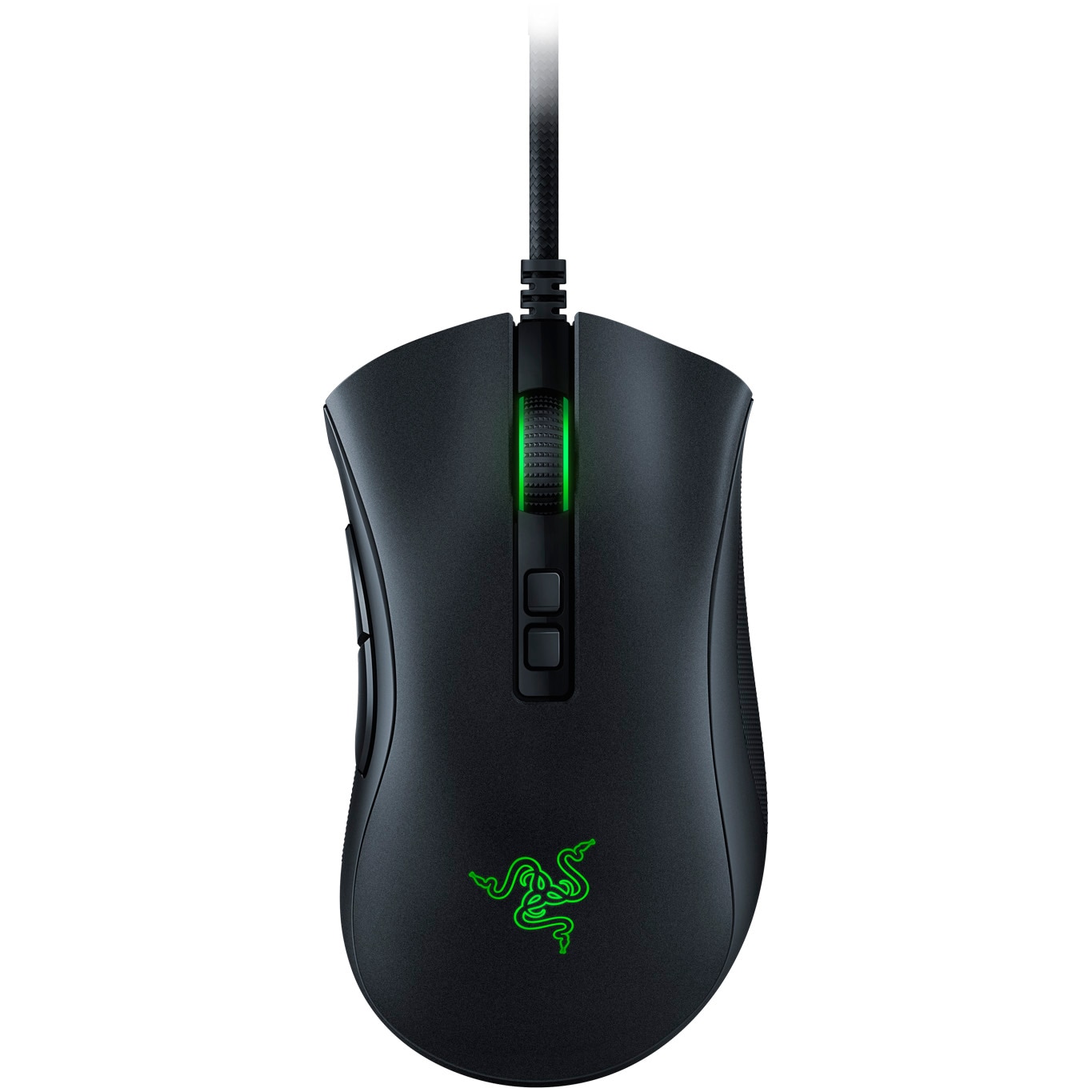 Mouse gaming Razer DeathAdder V2, cablu SpeedFlex, 20K DPI, iluminare Chroma RGB, 82grame, Negru