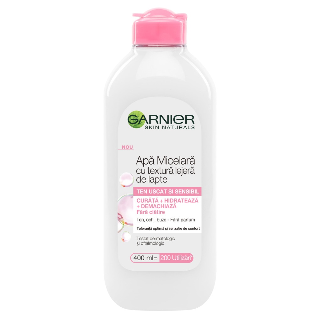 Garnier Essentials Dry Skin ml demachiant ten pentru femei Cruelty free - 1service-copiatoare.ro