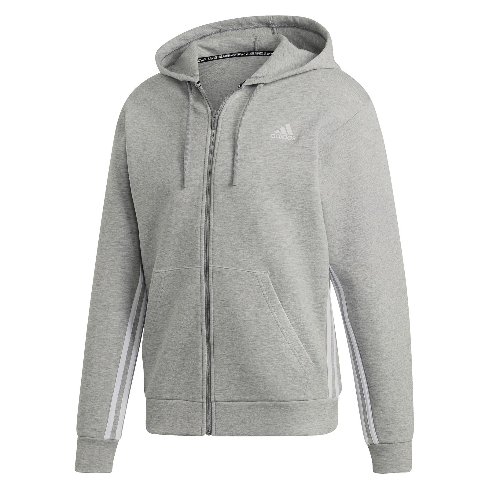 Hanorac Adidas M MH 3S FZ EB5281 Barbati, Gri