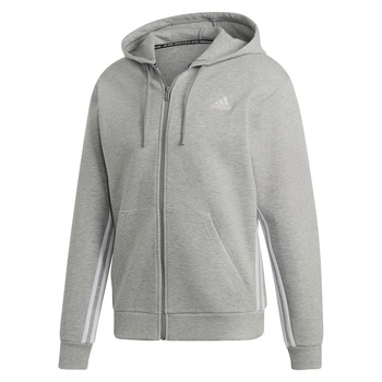 Hanorac Adidas M MH 3S FZ EB5281 Barbati, Gri Hanorac Adidas M MH 3S FZ EB5281 Barbati, Gri