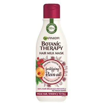 Masca de par Garnier Botanic Therapy cu ulei de ricin, 250 ml Masca de par Garnier Botanic Therapy cu ulei de ricin, 250 ml