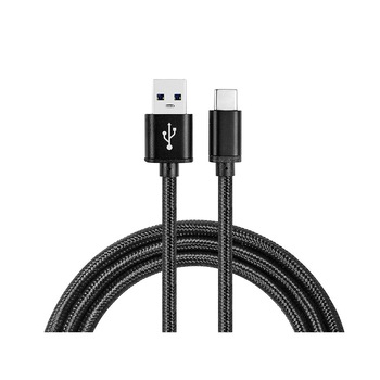 Cablu incarcare/transfer date, Mega, USB/USB-C, 1 m, Negru Cablu incarcare/transfer date, Mega, USB/USB-C, 1 m, Negru
