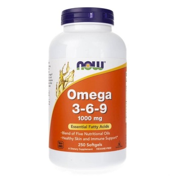 Supliment alimentar Now Foods Omega 3-6-9 1000 mg - 250 capsule Supliment alimentar Now Foods Omega 3-6-9 1000 mg - 250 capsule