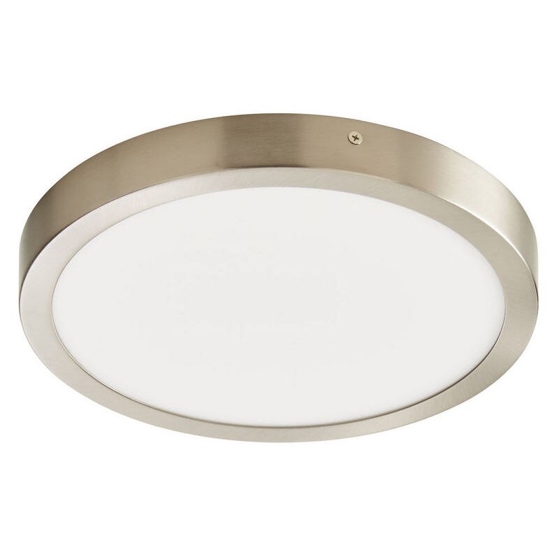 Plafoniera led LikeSmart, putere 17.5 W, 21.5 x 21.5 x 3.5 cm, culoare alb neutru si crom perlat