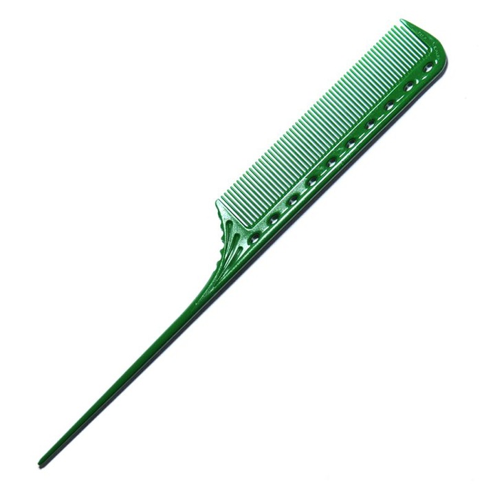 Pieptan pentru tapat, Ys Park 101, cu codita, termorezistent, VERDE