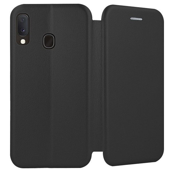 Husa compatibila cu SAMSUNG Galaxy A20e - Flip Elegance TSS, Negru