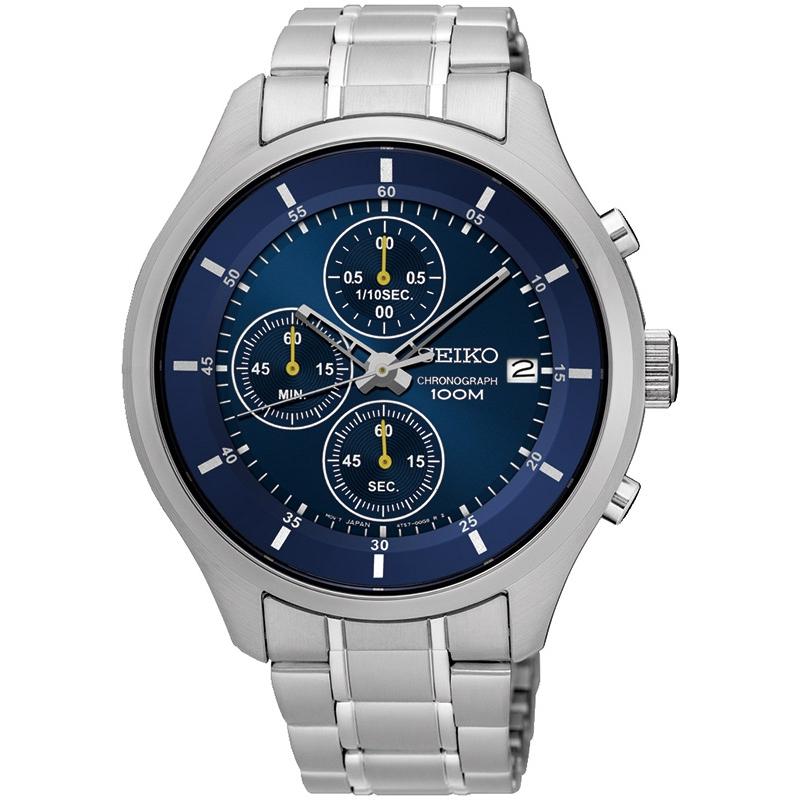 Ceas barbatesc Seiko SKS537P1 Quartz Argintiu