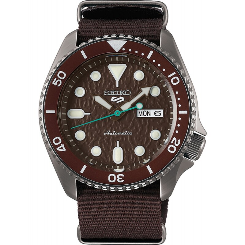 Ceas barbatesc Seiko 5 SRPD85K1 Automatic Gri
