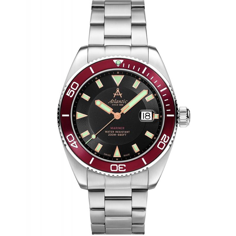 Ceas barbatesc Atlantic 80378.41.61R Quartz Argintiu