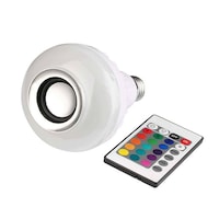Boxa Portabila Bluetooth design Bec RGB 16 culori cu Telecomanda si slot USB, redare muzica din telefonul mobil AK6505