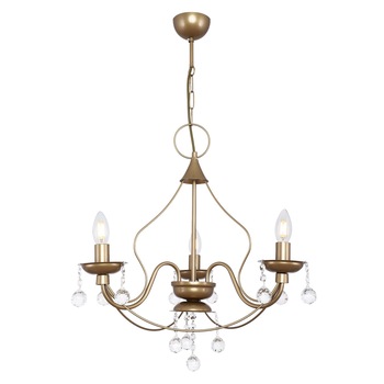 Lustra Gunce, 3 becuri, Begusa, E 14, 60 W, Vintage Lustra Gunce, 3 becuri, Begusa, E 14, 60 W, Vintage