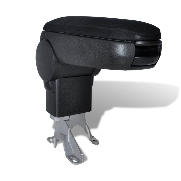 Подлакътник за VW Golf 4, VW Bora, VW New Beetle vidaXL, Пластмаса, Черен