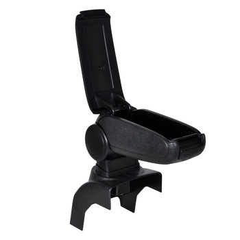 Cotiera auto din material plastic, vidaXL, Negru, pentru VW Golf 5 si Jetta Cotiera auto din material plastic, vidaXL, Negru, pentru VW Golf 5 si Jetta