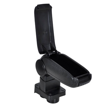 Cotiera auto din material plastic, vidaXL, Negru, pentru VW POLO IV 9N (2001-2005) Cotiera auto din material plastic, vidaXL, Negru, pentru VW POLO IV 9N (2001-2005)