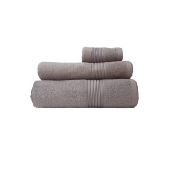 Set 3 prosoape baie, Valentini Bianco , caffe, material bumbac 100%, 600gr/mp Set 3 prosoape baie, Valentini Bianco , caffe, material bumbac 100%, 600gr/mp