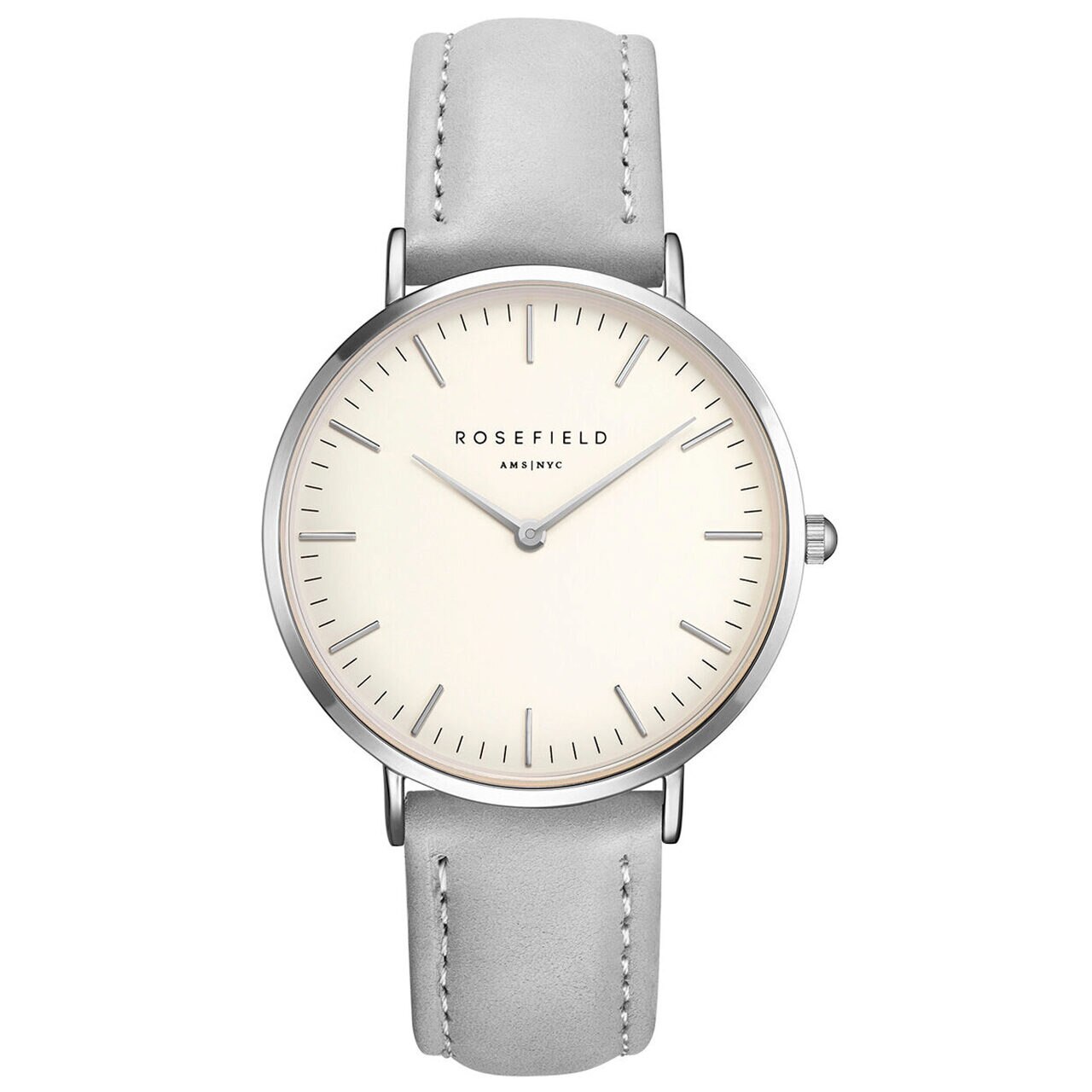 Ceas de dama Rosefield BWGS-B10 The Bowery 38mm, 3ATM, Argintiu