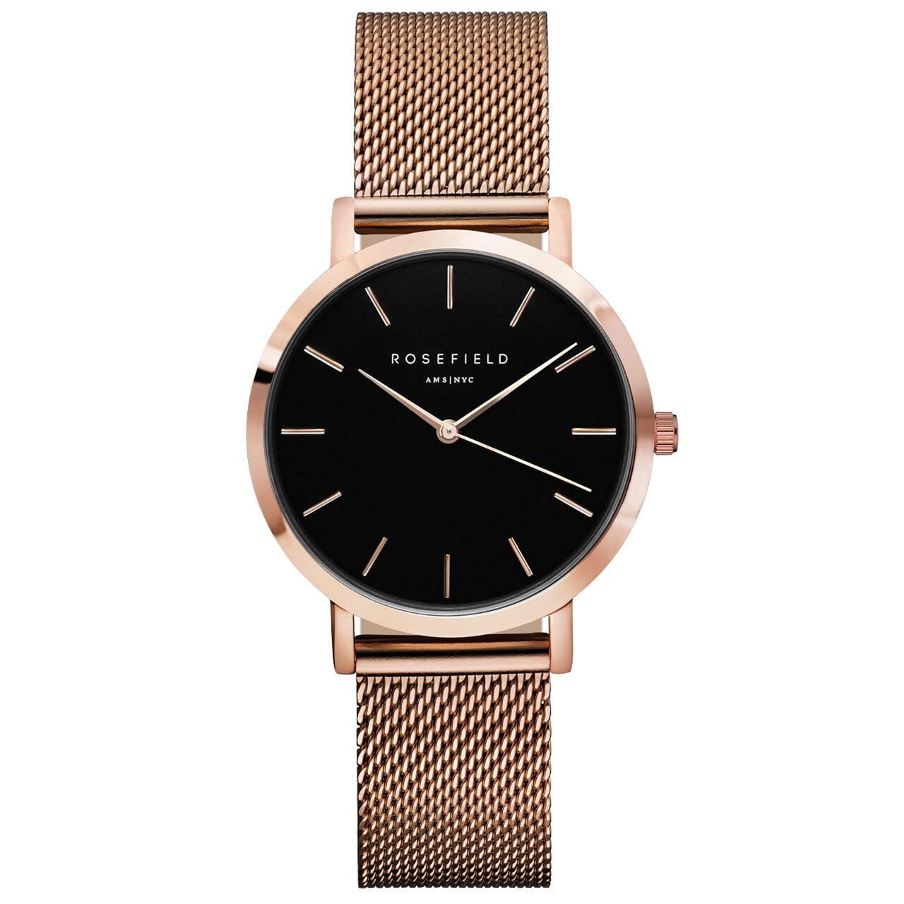 Ceas de dama Rosefield MBR-M45 The Mercer 38mm, 3ATM, Auriu