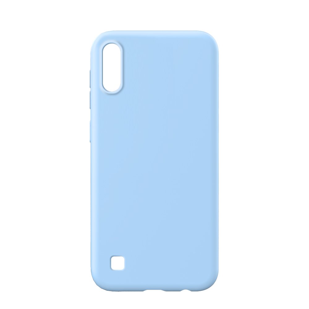 Husa Lemontti Silicon Soft Slim pentru Samsung Galaxy A10, Ocean Blue