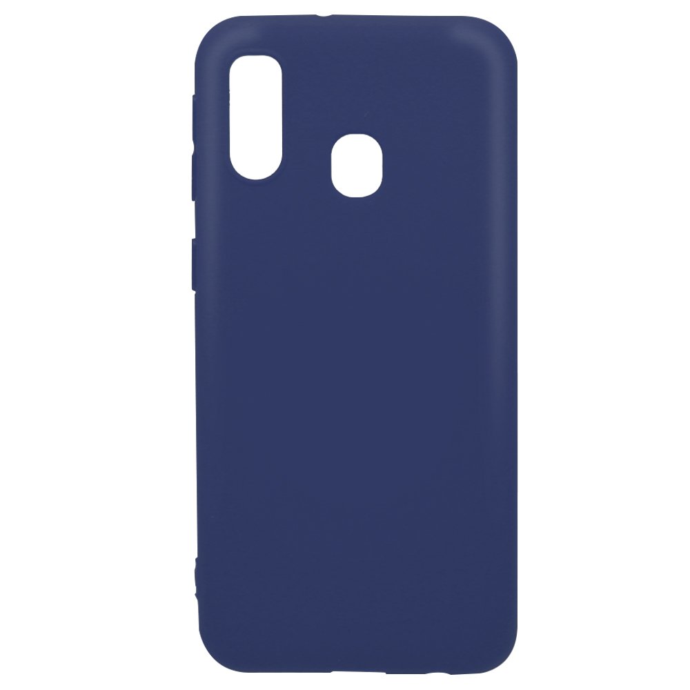 Husa Silicon Just Must Candy pentru Samsung Galaxy A40, Albastru
