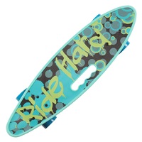 Penny board Action One® Portabil ABEC-7, PU, Aluminiu, Ride Hard