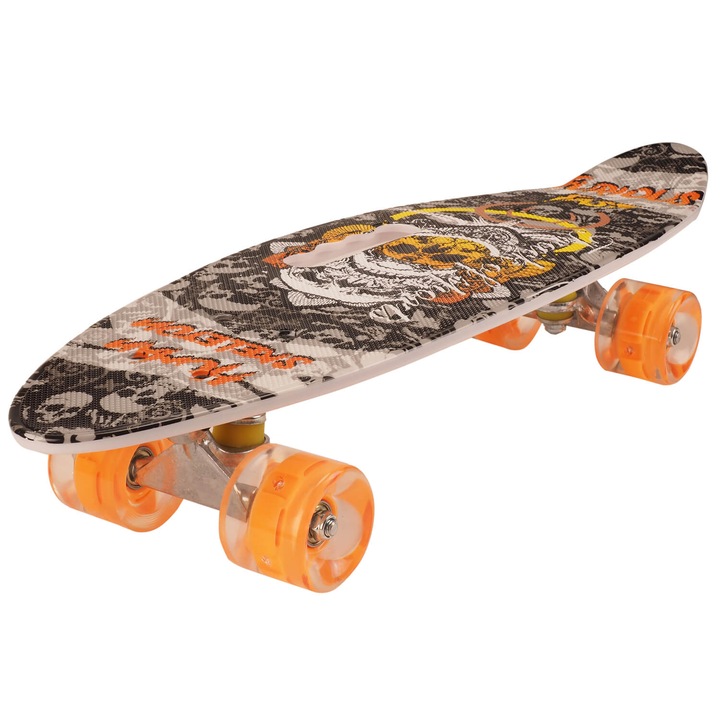 Пени борд Action One ABEC-7, PU, Портативен, Алуминий, Eggboard Furious