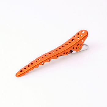 Clipsuri pentru par, Ys Park, Shark Clip, Portocaliu, metalice, 2 buc / set Clipsuri pentru par, Ys Park, Shark Clip, Portocaliu, metalice, 2 buc / set