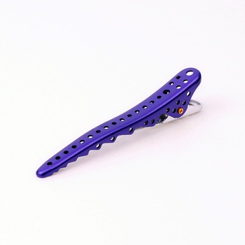 Clipsuri pentru par, Ys Park, Shark Clip, Deep Purple, metalice, 2 buc / set Clipsuri pentru par, Ys Park, Shark Clip, Deep Purple, metalice, 2 buc / set