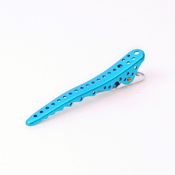 Clipsuri pentru par, Ys Park, Shark Clip, Light Blue, metalice, 2 buc / set Clipsuri pentru par, Ys Park, Shark Clip, Light Blue, metalice, 2 buc / set