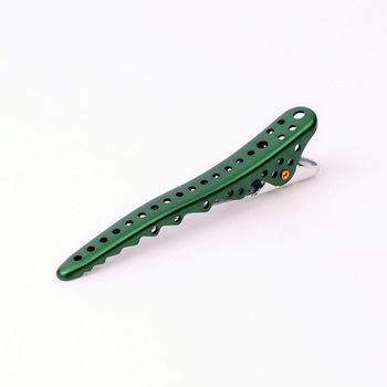 Clipsuri pentru par, Ys Park, Shark Clip, Green, metalice, 2 buc / set Clipsuri pentru par, Ys Park, Shark Clip, Green, metalice, 2 buc / set
