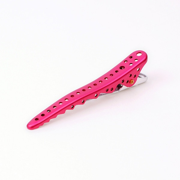 Clipsuri pentru par, Ys Park, Shark Clip, Pink, metalice, 2 buc / set