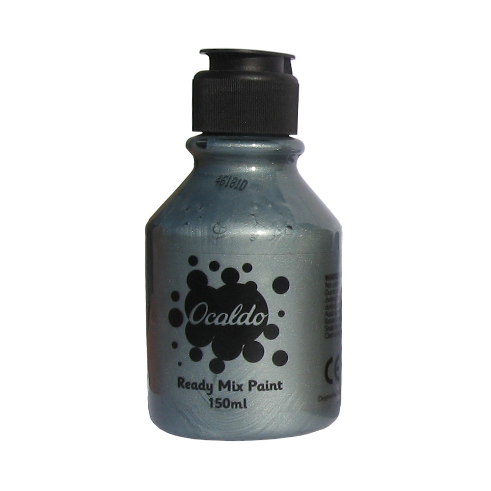 Tempera 150 ml, gri cositor, Ocaldo