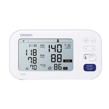 Tensiometru de brat automat OMRON M6 Comfort model 2020, Tehnologie Intellisense, Validat Clinic, Detectare AFIB Tensiometru de brat automat OMRON M6 Comfort model 2020, Tehnologie Intellisense, Validat Clinic, Detectare AFIB