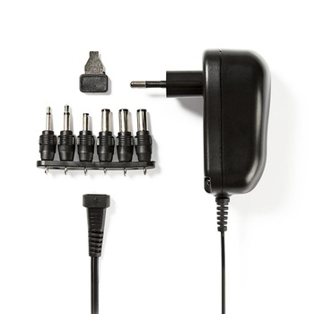 Alimentator universal curent continuu 3-12V 12W, Nedis Alimentator universal curent continuu 3-12V 12W, Nedis