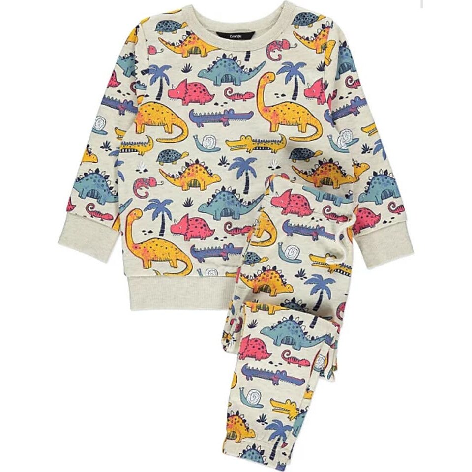 Compleu baieti , imprimeu Dino