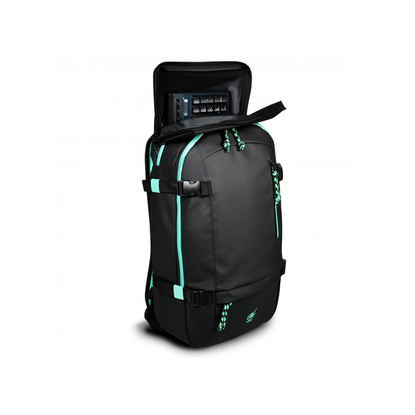 Rucsac laptop Gaming Port Designs Arokh BP-1, 15.6 inch, compartiment pentru tastatura,Negru