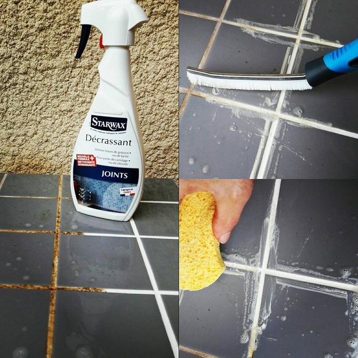 Solutie curatare rosturi gresie si faianta si benzi de silicon – Starwax, 500ml